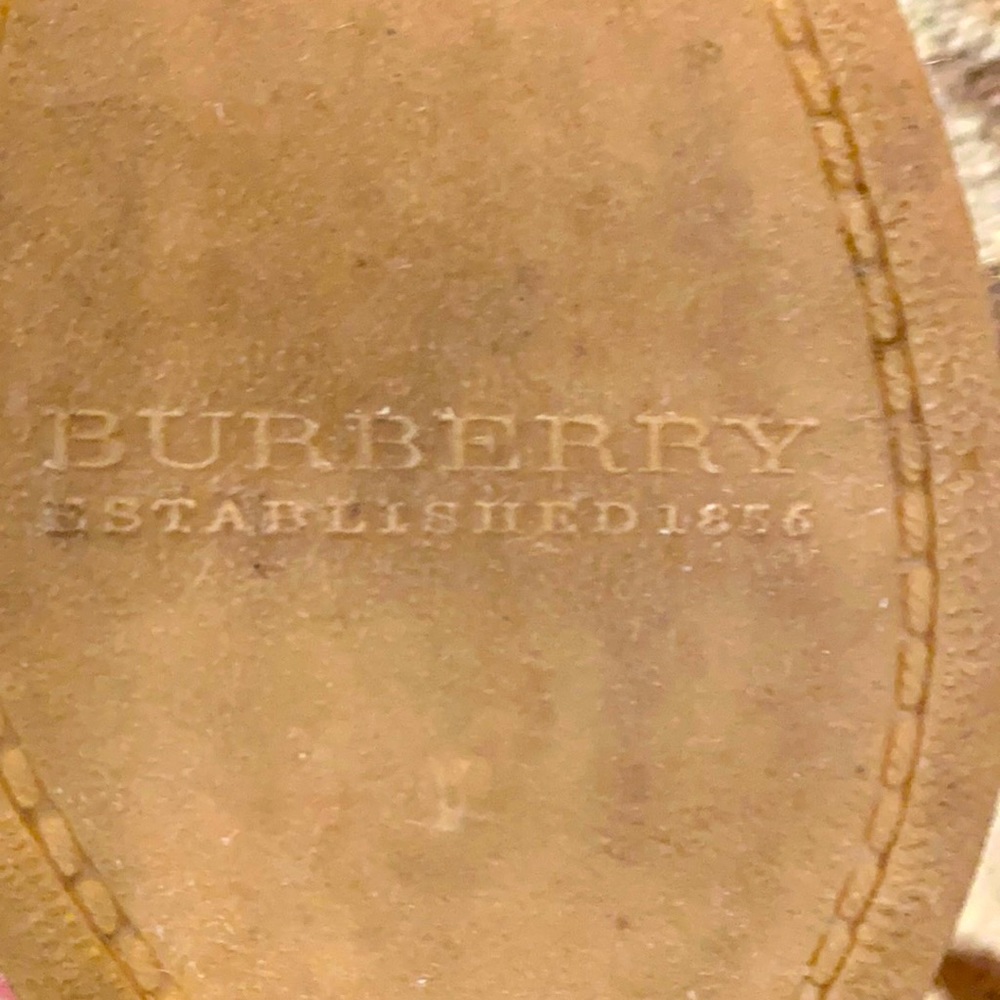 Burberry White Nova check wedge Espadrilles EU 40 - Picture 10 of 10
